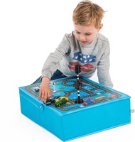 Pop-it-Up Garage scatola portaoggetti - Contenitore per giocattoli e tappeto da gioco - Per auto e altri giocattoli-3