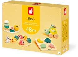 Janod - Set giochi motricità 18 mesi - Giocattolo educativo in legno
