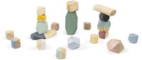 Janod Sweet Cocoon pietre impilabili - blocchi di costruzione in legno per bambini