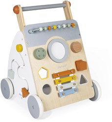Janod carrello primi passi in legno Sweet Cocoon - girello attività per bambini