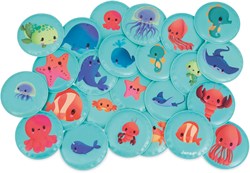Janod giocattolo da bagno - gioco memory animali baby - animali galleggianti