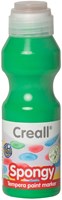 Creall pennarello vernice verde - Spongy 70ml pittura bambini ergonomica