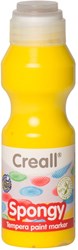 Creall pennarello vernice giallo - Spongy pittura bambini 70ml ergonomico
