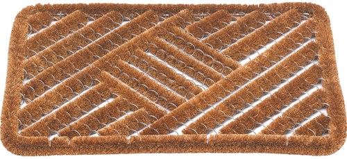 Hamat zerbino esterno fibra di cocco tappetino pulisci scarpe 39x59 cm marrone