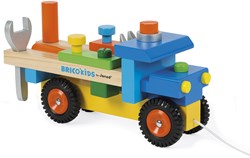 Janod camioncino in legno kit di costruzione giocattolo educativo