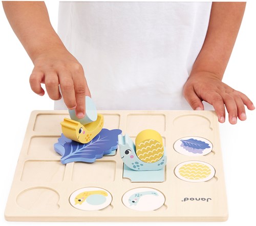 Janod gioco educativo leggere tabelle con le lumache - pensiero logico-3