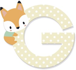 Janod Pure - Lettera G dell'alfabeto