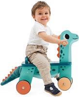 Janod Dino - Bicicletta senza pedali Portosaurus - Dinosauro in legno-3
