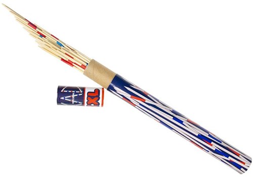 Gioco Mikado in legno XXL - Gioco di abilità in legno, 38 cm, colorato