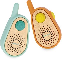 Janod giocattolo walkie talkie - Happy Garden - portata 300 metri