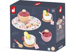 Janod set da tè in legno - cucina giocattolo - legno FSC - dai 2 anni