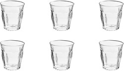 Duralex bicchiere acqua Picardie 250ml set 6 bicchieri impilabili