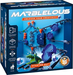 Marblelous pista per biglie XL set iniziale 500 pezzi compatibile LEGO STEM