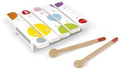 Janod xilofono in legno - mini strumento musicale Confetti per bambini