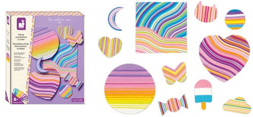 Janod set creativo - Crea decorazioni scoubidou per bambini-2