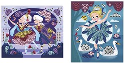 Janod set creativo - Kit ballerina con paillettes per bambini
