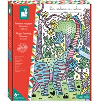 Janod Atelier - Set pittura magica dinosauri attività creativa bambini