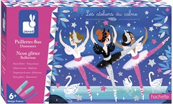 Atelier Janod - Ballerina glitterata al neon