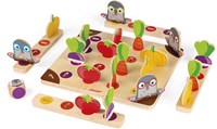 Janod gioco da tavolo - gioco educativo per bambini Garden Panic!