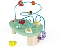 Janod giocattolo in legno - Looping Bruco & Co - gioco di motricità per bambini piccoli