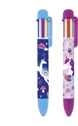 Janod penna 6 colori Dreamland - Penna giocattolo creativa per bambini