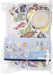 Basi per perline da stirare set 24 pezzi multicolore giocattolo creativo