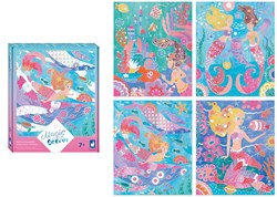 Janod acquerelli Magic Ocean - kit creativo pittura per bambini