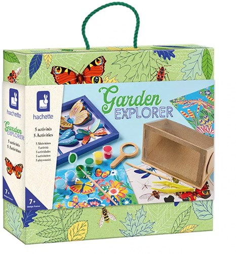 Janod Atelier - Set creativo esploratore del giardino per bambini