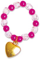 Janod Atelier Bijoux - Set Creativo Anelli di Perle Gioielli Bambini-3
