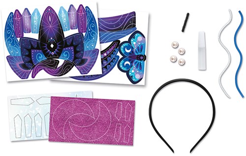 Janod Magic School - Set creativo tiara per bambini - hobby creativo-2