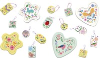 Janod set creativo gesso - Kit giardino fiorito per bambini da 7 anni-2