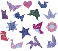 Janod set origami costellazioni - piegatura creativa della carta per bambini-2