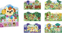 Janod libro di adesivi - adesivi giardino per bambini da 18 mesi-3