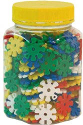 Eduplay gioco di costruzione sticking flowers set di fiori colorati