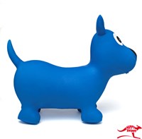 Hippy Skippy animale saltellante cane blu - giocattolo palla skippy-2