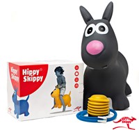 Hippy Skippy animale saltellante cane blu - giocattolo palla skippy-3