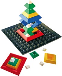 Eduplay giocattolo puzzle - Triangle Puzzle con base set da 25 pezzi