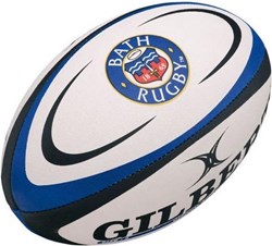 Gilbert pallone rugby replica Bath misura 4 - pallone allenamento rugby