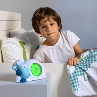 Zazu trainer del sonno pecora Sam blu - sveglia bambini con luce notturna-2