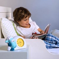Zazu trainer del sonno pecora Sam blu - sveglia bambini con luce notturna-3