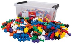 Plus-Plus set di costruzione BIG basic 400 pezzi giocattolo creativo colorato