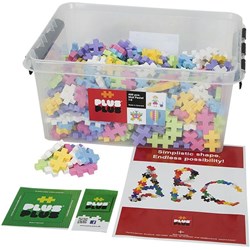Plus-Plus mattoncini BIG pastello 400 pezzi giocattolo creativo