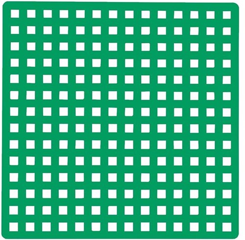 Plus-Plus baseplate piastre verdi 12 pezzi giocattolo da costruzione