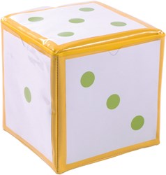 Eduplay cubo con tasche giallo dado giocattolo educativo