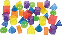 Eduplay forme geometriche trasparenti set giocattolo - 36 pezzi-2