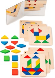 Eduplay gioco di costruzione - giocattolo educativo con forme geometriche