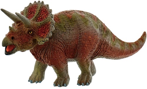 Bullyland dinosauro figura Triceratops media senza PVC 16,7 cm