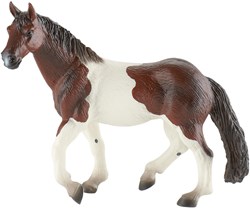 Bullyland cavallo giocattolo Paint Horse giumenta - figura in gomma