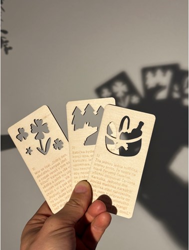 Eduplay gioco ombre fiaba giocattolo cartone Cappuccetto Rosso educativo-2