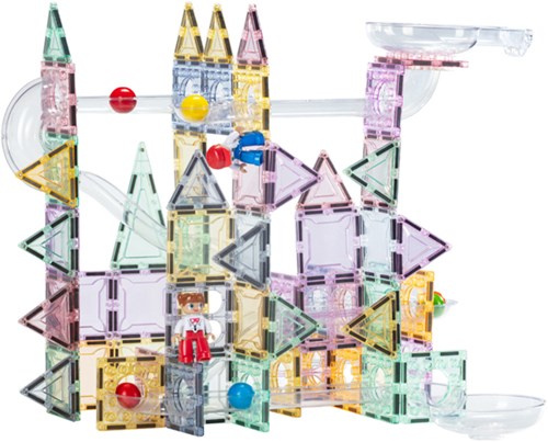 Eduplay pista per biglie magnetica giocattolo cartone multicolore